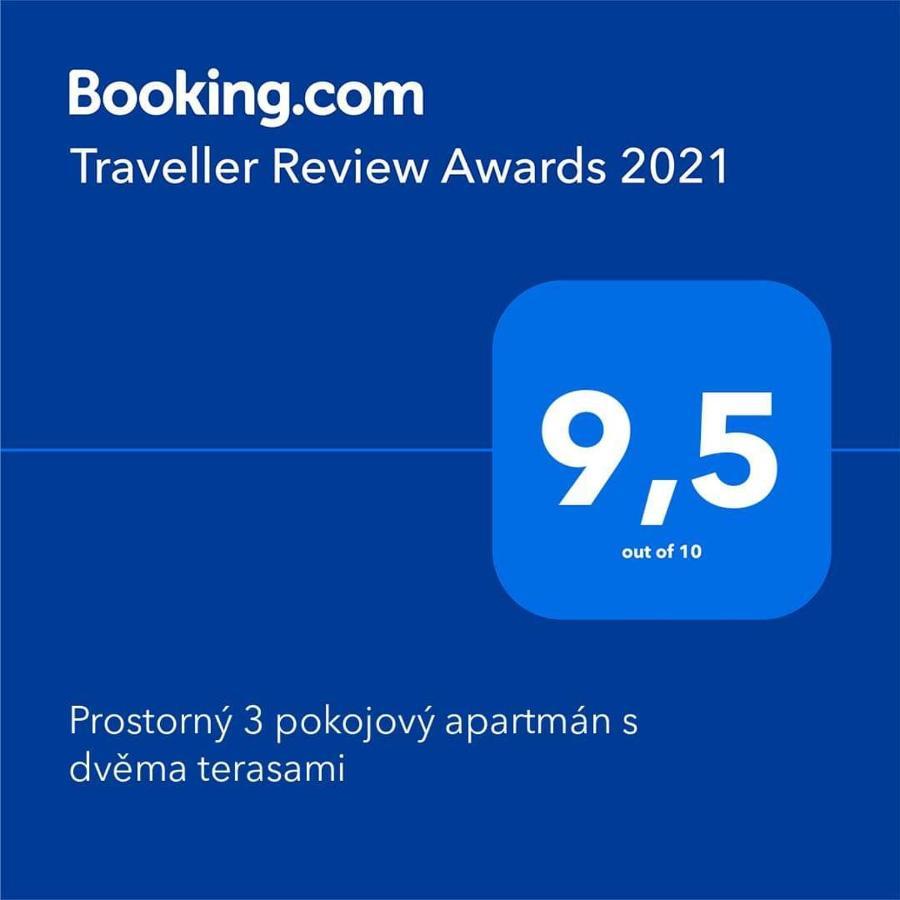 Prostorny 3 Pokojovy Apartman S Dvema Terasami Prague Ngoại thất bức ảnh